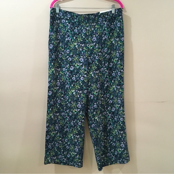 LOFT Pants - LOFT Mid Rise Wide Leg Crop Pants